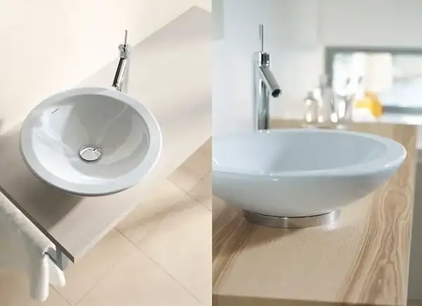 Раковина накладная на столешницу Duravit Bagnella Ø 40 см (451400000) фото 2 Aquada.com.ua Раковина накладная на столешницу Duravit Bagnella Ø 40 см (451400000) фото 2 Aquada.com.ua