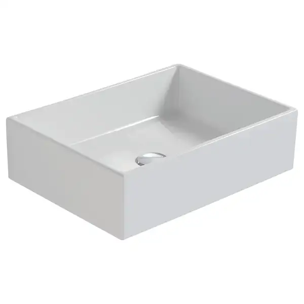 Раковина накладная на столешницу Globo Forty3 50х37 см (FO050.BI) фото 1 Aquada.com.ua