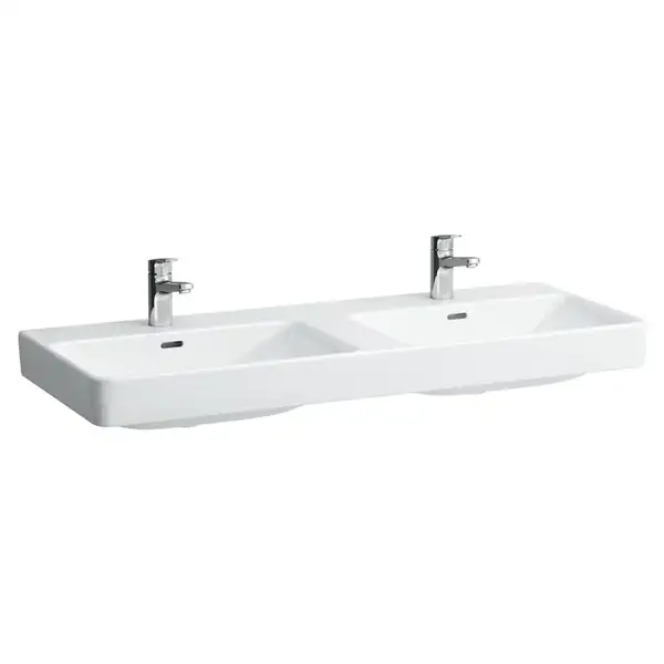 Двойная раковина 120 х 46,5 см Laufen Pro S (H8149660001041) фото 1 Aquada.com.ua Двойная раковина 120 х 46,5 см Laufen Pro S (H8149660001041) фото 1 Aquada.com.ua