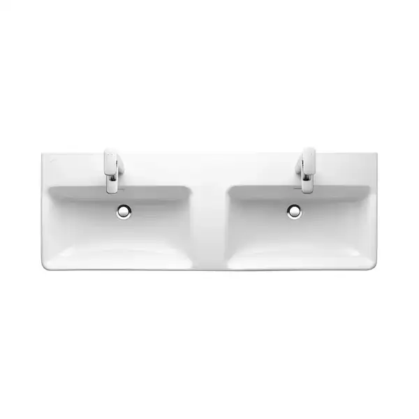 Двойная раковина 120 х 46,5 см Laufen Pro S (H8149660001041) фото 2 Aquada.com.ua Двойная раковина 120 х 46,5 см Laufen Pro S (H8149660001041) фото 2 Aquada.com.ua