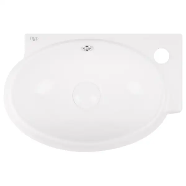 Раковина Qtap Leo з донним клапаном QT11115011RW (QT11115011RW) фото 1 Aquada.com.ua