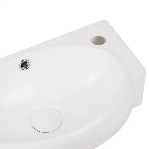 Раковина Qtap Leo з донним клапаном QT11115011RW (QT11115011RW) фото 5 Aquada.com.ua
