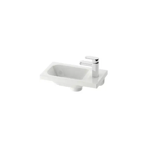 Ravak Chrome 400R Міні-раковина, 400х220 мм (XJGP1100000) Ravak Chrome 400R Міні-раковина, 400х220 мм (XJGP1100000)