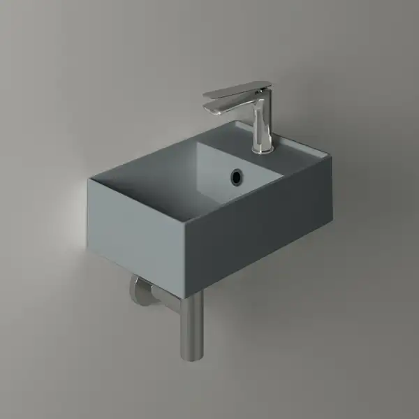 Маленькая (мини) раковина Simas Agile 40 х 27 см, Cemento Matt (AG40CEMENTO) фото 2 Aquada.com.ua Маленькая (мини) раковина Simas Agile 40 х 27 см, Cemento Matt (AG40CEMENTO) фото 2 Aquada.com.ua