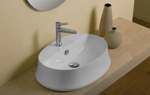 Раковина накладная на столешницу Simas Sharp 60 х 42 см (SH05) фото 2 Aquada.com.ua Раковина накладная на столешницу Simas Sharp 60 х 42 см (SH05) фото 2 Aquada.com.ua