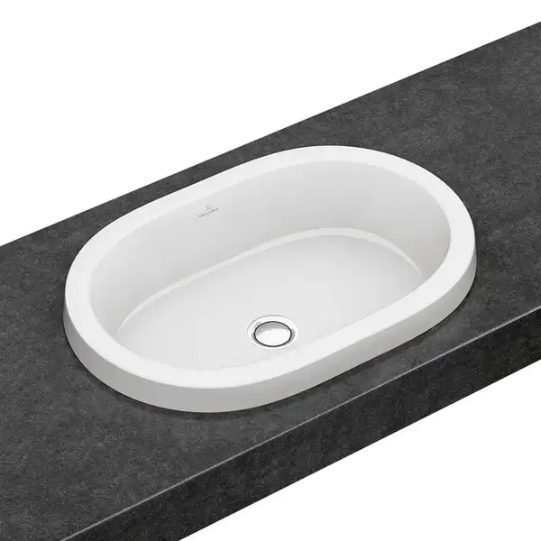 VILLEROY & BOCH ARCHITECTURA умывальник 61,5*41,5см овальный, для установки на столешницу (41666001) фото 1 Aquada.com.ua VILLEROY & BOCH ARCHITECTURA умывальник 61,5*41,5см овальный, для установки на столешницу (41666001) фото 1 Aquada.com.ua