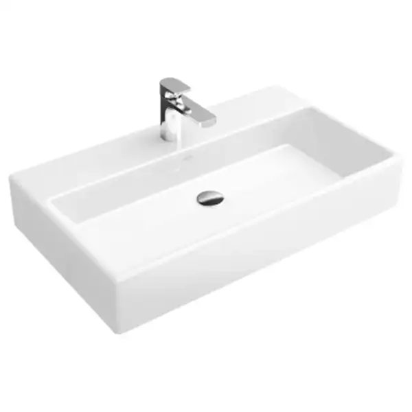 Раковина Villeroy & Boch Memento 80х47 см, ceramic plus (513385R1) фото 1 Aquada.com.ua Раковина Villeroy & Boch Memento 80х47 см, ceramic plus (513385R1) фото 1 Aquada.com.ua