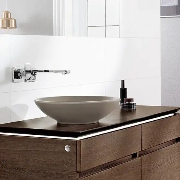 Раковина накладная на столешницу Villeroy & Boch Loop & Friends d=43 см (без перелива) (514401R1) фото 2 Aquada.com.ua Раковина накладная на столешницу Villeroy & Boch Loop & Friends d=43 см (без перелива) (514401R1) фото 2 Aquada.com.ua