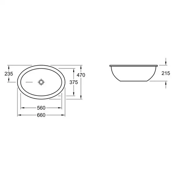 Раковина под столешницу Villeroy & Boch Loop&Friends 56х37,5 см (616130R1) фото 4 Aquada.com.ua Раковина под столешницу Villeroy & Boch Loop&Friends 56х37,5 см (616130R1) фото 4 Aquada.com.ua
