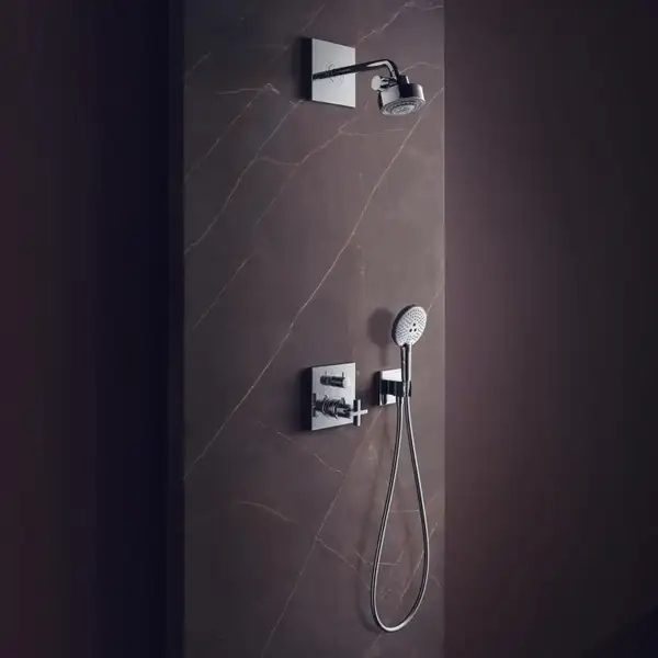Лейка для душа Axor ShowerSolutions (цвет - хром), 3 вида струи (26050000) фото 2 Aquada.com.ua