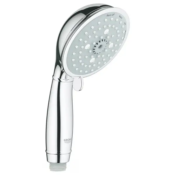 Лейка для душа Grohe New Tempesta (цвет - хром), 4 вида струи (26085000) фото 1 Aquada.com.ua