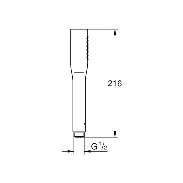 Лейка для душа Grohe Euphoria Cosmopolitan Stick (цвет - розовое золото), 1 вид струи (27400DL0) фото 2 Aquada.com.ua