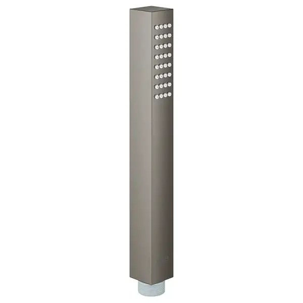 Лейка для душа Grohe Euphoria Cube+ Stick (цвет - тёмный графит, матовый), 1 тип струи (27888AL0) фото 1 Aquada.com.ua