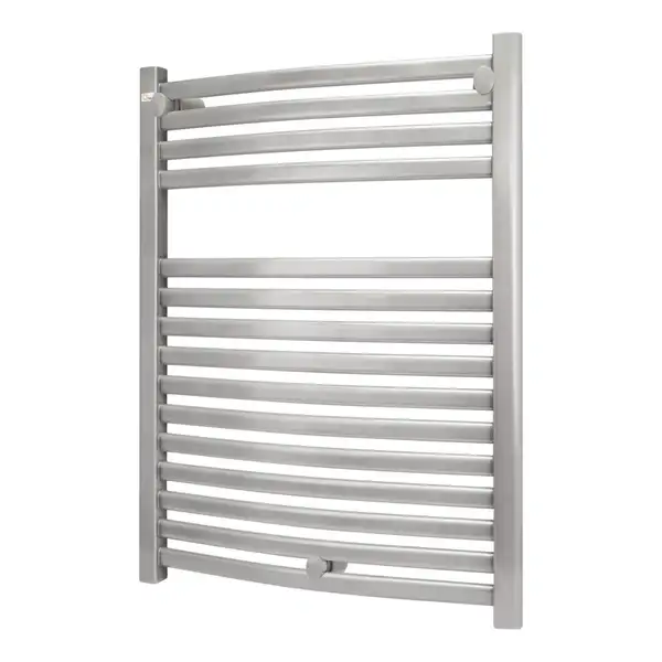 Сушарка рушників водяна Qtap Dias (SIL) P15 800x500 HY (QTDIASSILP15800500HY) фото 3 Aquada.com.ua
