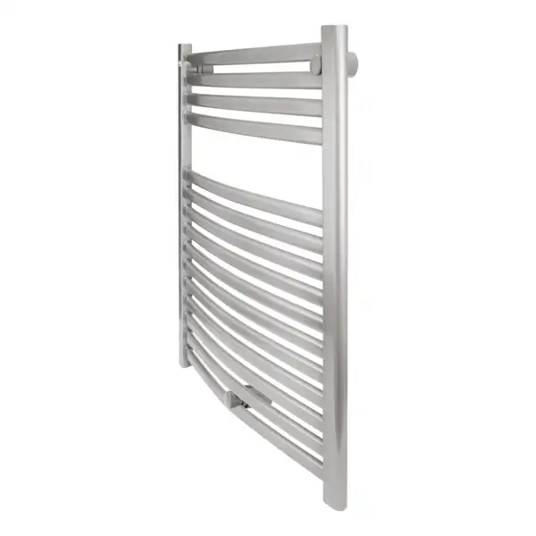 Сушарка рушників водяна Qtap Dias (SIL) P15 800x500 HY (QTDIASSILP15800500HY) фото 4 Aquada.com.ua