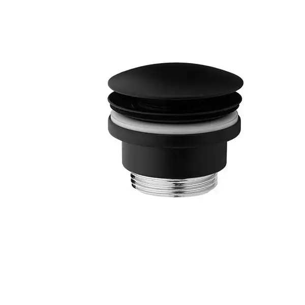 Донный клапан Clic-Clac Paffoni Light (цвет - чёрный матовый) (ZSCA050NO)