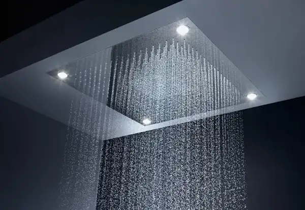 Верхний душ Axor ShowerSolutions 970 x 970 мм, с подсветкой (цвет - хром), 3 типа струи (10623800) фото 2 Aquada.com.ua