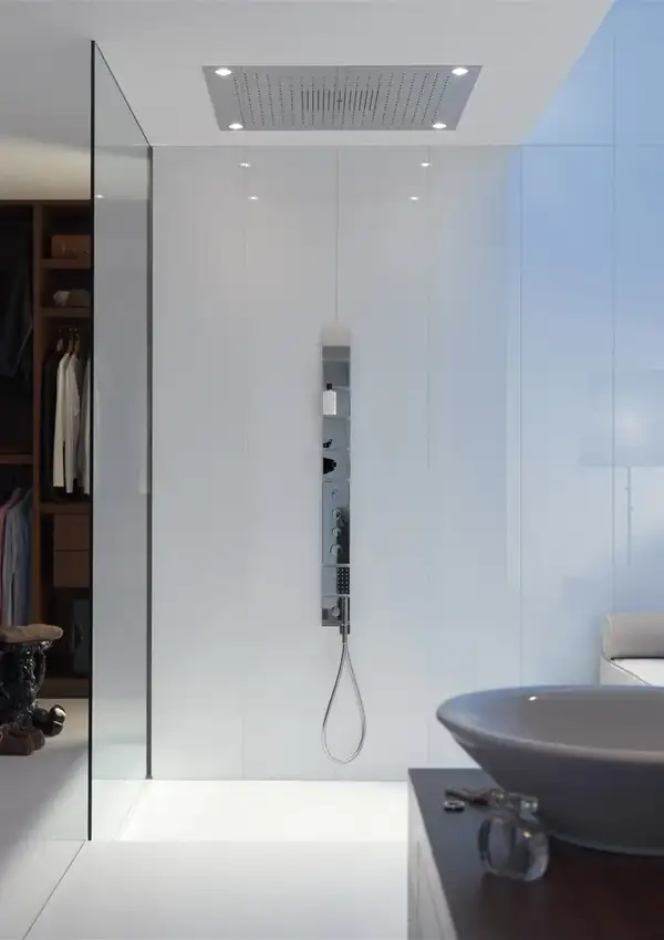 Верхний душ Axor ShowerSolutions 970 x 970 мм, с подсветкой (цвет - хром), 3 типа струи (10623800) фото 5 Aquada.com.ua