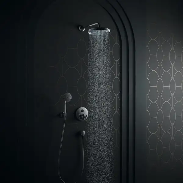 Верхний душ Axor Carlton Ø 245 мм (цвет - хром) (28474000) фото 3 Aquada.com.ua