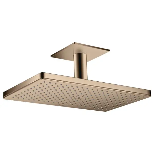 Верхний душ 460 х 300 мм Axor ShowerSolutions (цвет - полированное красное золото), 1 вид струи (35277300) фото 1 Aquada.com.ua