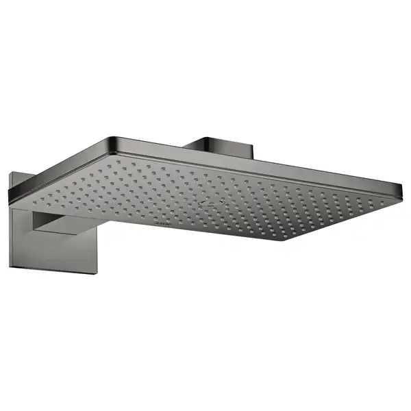 Верхний душ 460 х 300 мм Axor ShowerSolutions (цвет - полированный чёрный хром), 1 вид струи (35278330) фото 1 Aquada.com.ua