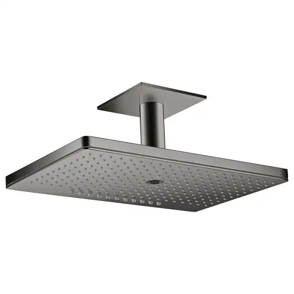 Верхний душ 460 х 300 мм Axor ShowerSolutions (цвет - полированный чёрный хром), 3 вида струи (35281330) фото 1 Aquada.com.ua