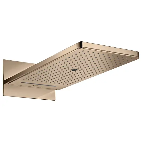 Верхний душ 580 х 250 мм Axor ShowerSolutions (цвет - полированное красное золото), 3 вида струи (35283300) фото 1 Aquada.com.ua