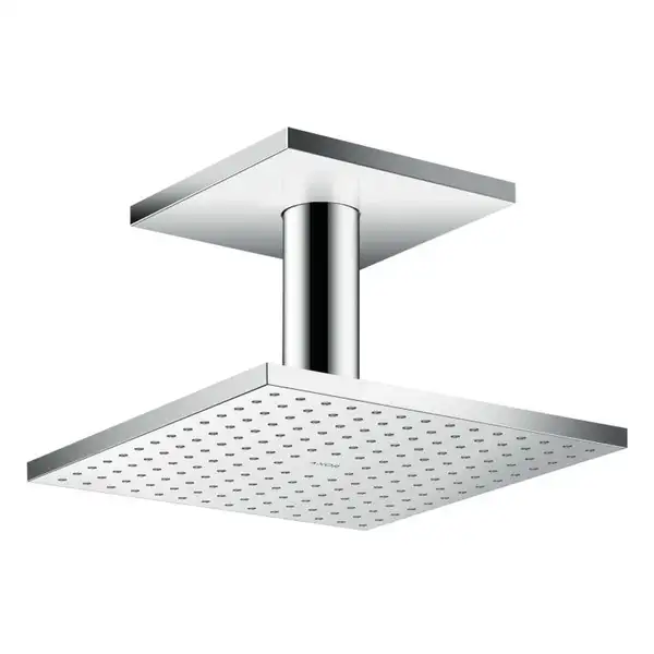 Верхний душ 250 х 250 мм Axor Overhead shower 1jet (цвет - хром) (35308000) фото 1 Aquada.com.ua
