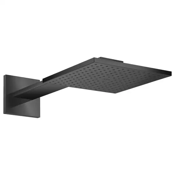 Верхний душ 250 х 250 мм Axor ShowerSolutions (цвет - satin black), 2 вида струи (35310350) фото 1 Aquada.com.ua