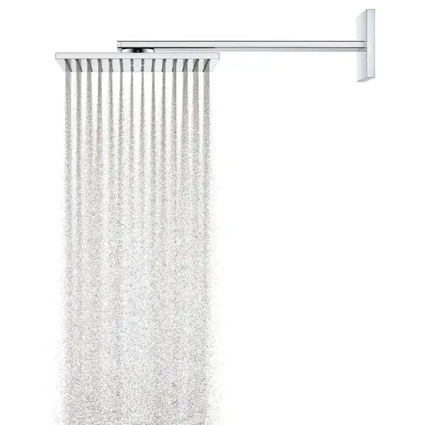 Верхній душ з тримачем Axor ShowerSolutions 300х300 1jet, хром (35314000) Верхній душ з тримачем Axor ShowerSolutions 300х300 1jet, хром (35314000)