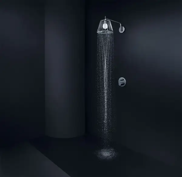 Верхний душ, поворотный Ø 275 мм Axor LampShower (цвет - хром), 1 вид струи (26031000) фото 3 Aquada.com.ua