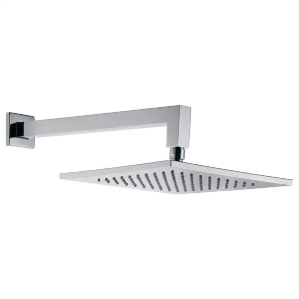 Верхний душ с держателем Imprese Valtice (цвет - хром) 250 х 250 мм (VR-15320 (S)) фото 1 Aquada.com.ua