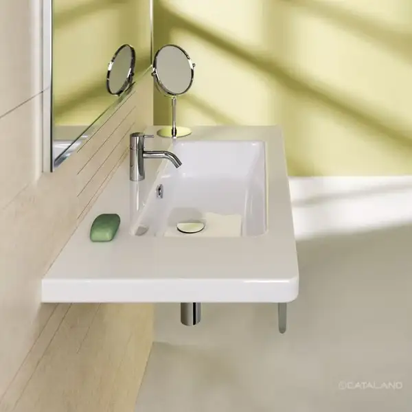 Полотенцедержатель для подвесной раковины Catalano New Light 100 см, хром (5P100LI00) фото 2 Aquada.com.ua