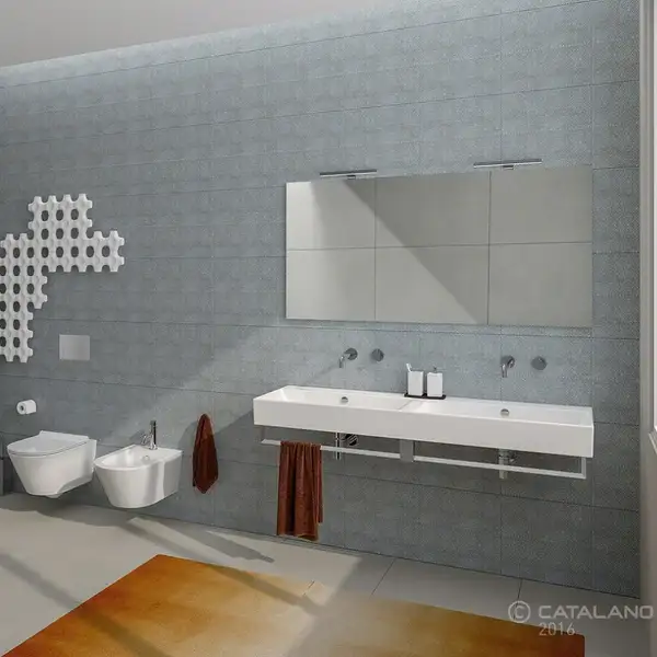 Полотенцедержатель для подвесной раковины Catalano Premium/Up 115 см, хром (5P12VP00) фото 3 Aquada.com.ua