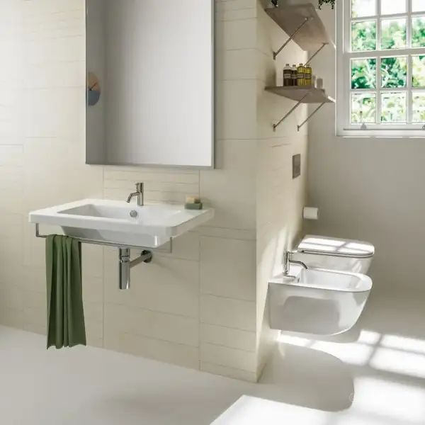 Полотенцедержатель для подвесной раковины Catalano New Light 73 см, хром (5P80LI00) фото 2 Aquada.com.ua