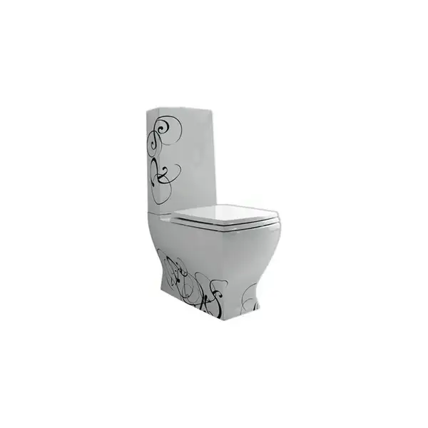 ARTCERAM Унитаз - моноблок в комплекте с бачком ArtCeram Jazz 360 х 690 мм, h=970 мм (JZV003+JZC001+ACA006DEC01) фото 1 Aquada.com.ua