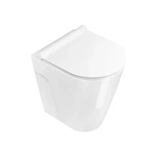 Унитаз напольный Catalano New Zero с сиденьем Soft Close Plus (ободковый) (1VP4500+5V45STP00) фото 1 Aquada.com.ua