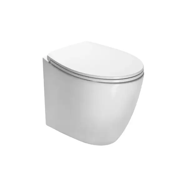 Унитаз напольный Catalano Velis с сиденьем Soft Close (ободковый) (1VPT5700+5V57STF000) фото 1 Aquada.com.ua