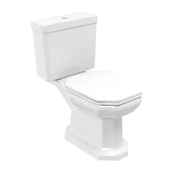 Унитаз-компакт Duravit 1930 с бачком и крышкой (0227090000 + 0872200005 + 0064810000) фото 1 Aquada.com.ua