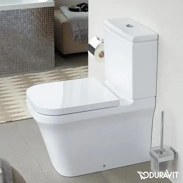 Унитаз Duravit P3 Comforts + бачок (с сиденьем SoftClose) Rimless (безободковый) (2167090000+0937100005+0020490000) фото 2 Aquada.com.ua