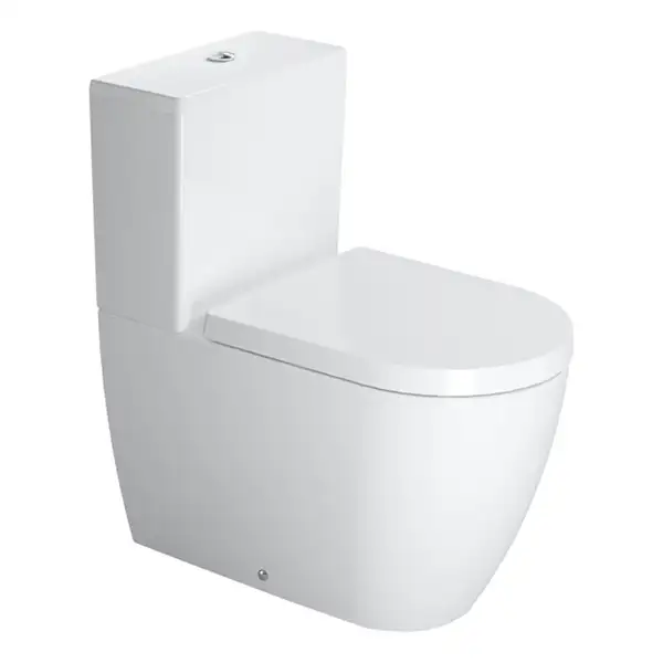 Унитаз Duravit ME by Starck + бачок (с сиденьем SoftClose) (2170090000+0938100005+0020190000) фото 1 Aquada.com.ua