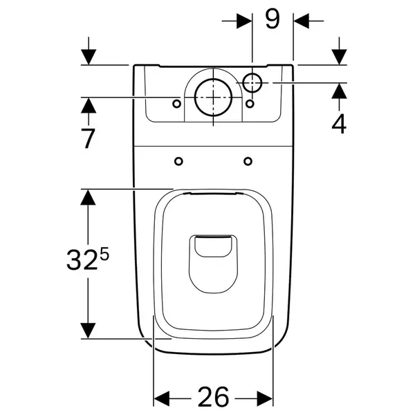 Унитаз-компакт Rimfree (безободковий) с бачком Geberit Icon Square, с сиденьем Soft Close (200930000+228960000+571910000) фото 5 Aquada.com.ua Унитаз-компакт Rimfree (безободковий) с бачком Geberit Icon Square, с сиденьем Soft Close (200930000+228960000+571910000) фото 5 Aquada.com.ua