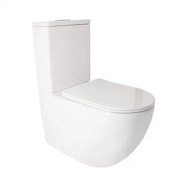 Унітаз-компакт Qtap Jay з сідінням Soft-close QT07222176W (QT07222176W) фото 1 Aquada.com.ua
