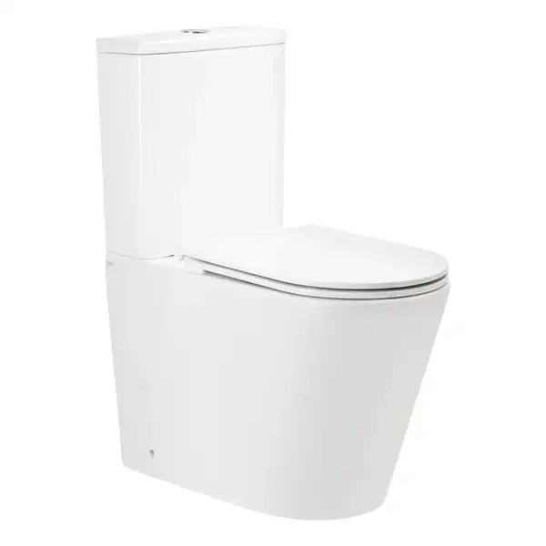 Унітаз-компакт Qtap Scorpio безобідковий з сидінням Soft-close QT14222125ARW (QT14222125ARW) фото 1 Aquada.com.ua