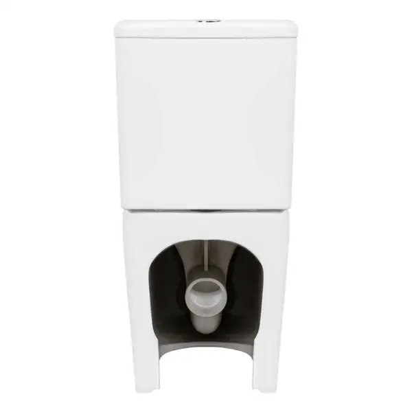 Унітаз-компакт Qtap Scorpio безобідковий з сидінням Soft-close QT14222125ARW (QT14222125ARW) фото 5 Aquada.com.ua