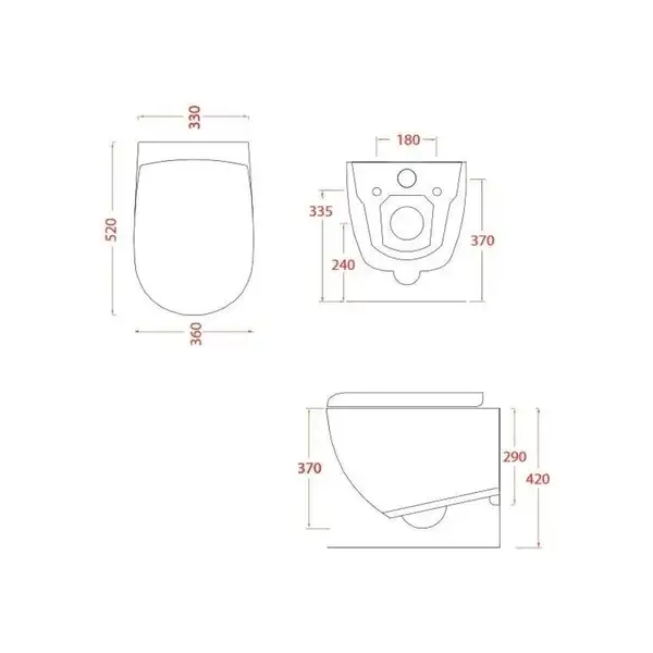 ARTCERAM Унитаз подвесной Goclean® (безободковый) ArtCeram File 2.0 с сиденьем Slim Soft Close (FLV004 01; 00 + FLA014 01;00) фото 3 Aquada.com.ua