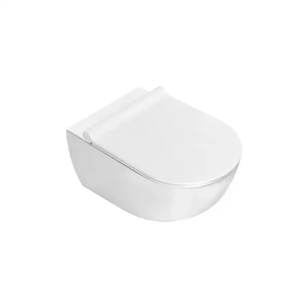 Унитаз подвесной Catalano Sfera (ободковый) с сиденьм Soft Close Plus (1VSF54A00+5SCSTP000) фото 1 Aquada.com.ua