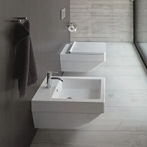 Унитаз подвесной Duravit Rimless Vero Air с сиденьем (2525090000+0022090000) фото 3 Aquada.com.ua