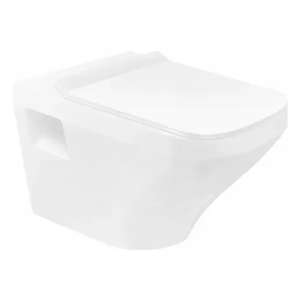 Унитаз подвесной Rimless (безободковый) Duravit DuraStyle с сиденьем Soft Close (2538090000+0063790000+0065000000) фото 1 Aquada.com.ua