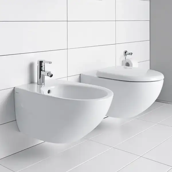 Подвесной унитаз Duravit Architec, с крышкой SoftClose (2546090064+0069690000) фото 3 Aquada.com.ua